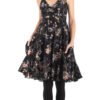 Swing Dress - black iris - cotton