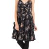 Swing Dress - black iris - cotton
