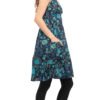 Swing Dress - navy wonderful - organic cotton