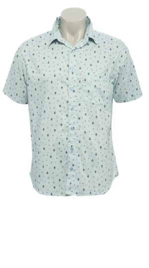 Men's Camino Shirt - skulls - cotton