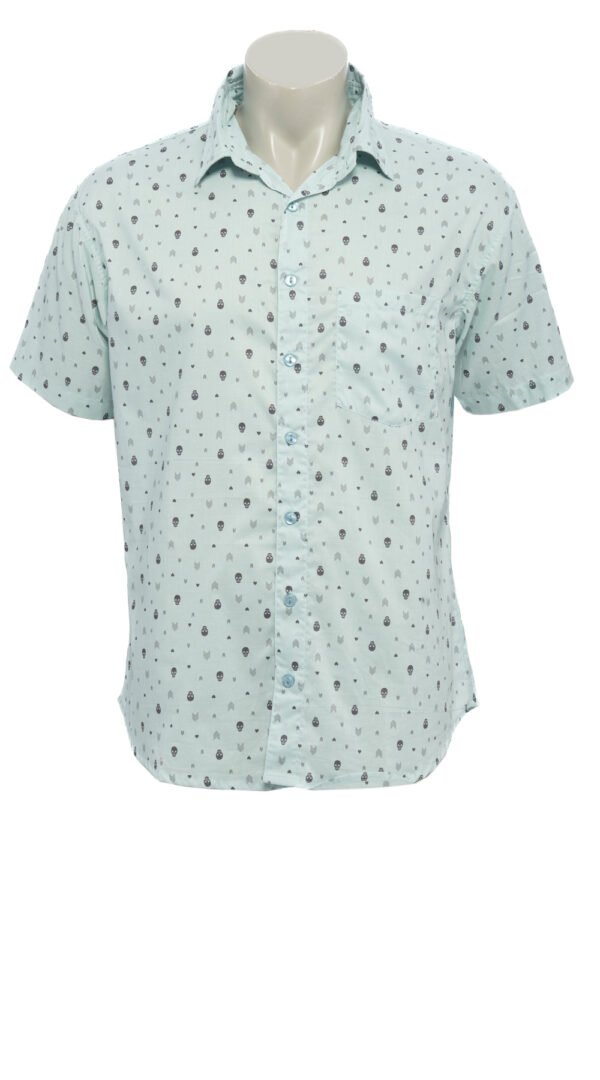 Men's Camino Shirt - skulls - cotton