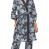 Organic Cotton Bathrobe - grey