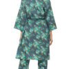 Organic Cotton Bathrobe - teal