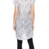 Chelsea Tunic - white leopard - cotton