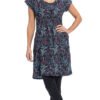 Olivia Dress - precious purple - organic cotton