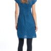 Olivia Dress - royal peacock - organic cotton