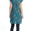 Olivia Dress - turquoise wonderful - organic cotton