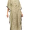 Long Kaftan - olive - cotton