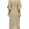Long Kaftan - olive - cotton