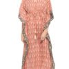 Long Kaftan - red - cotton