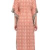 Long Kaftan - red - cotton