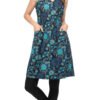 Frankie Dress - navy wonderful - organic cotton