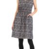 Frankie Dress - tiny tribal - cotton