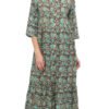Leela Dress - teal raja - organic cotton