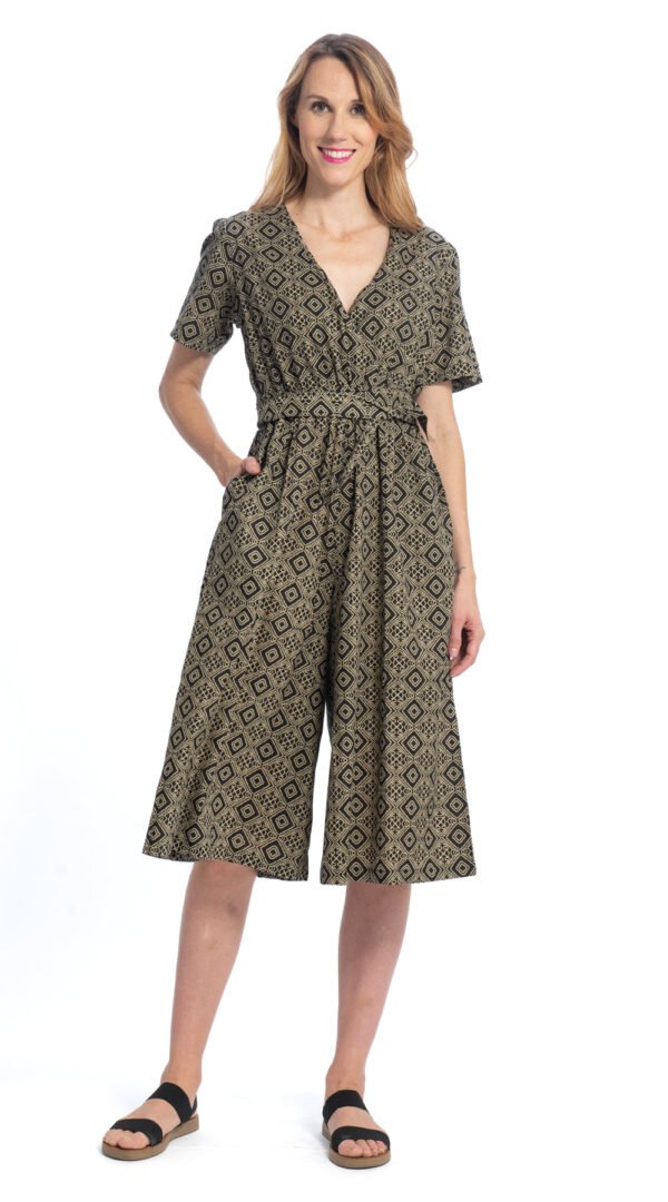 Stellar Jumpsuit - black diamond - org.cotton