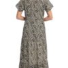Sunita Dress - black fern - organic cotton