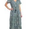 Sunita Dress - sky - organic cotton