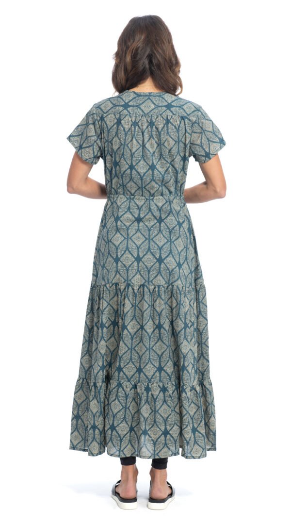 Sunita Dress - sky - organic cotton