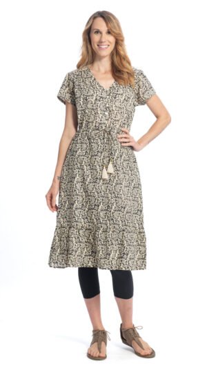 Shanti Dress - moonbeam - organic cotton