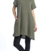 Cotton Gauze Lucia Tunic - khaki