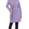Bathrobe - purple haze - organic cotton