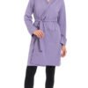 Bathrobe - purple haze - organic cotton