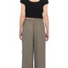 Courtenay Capris - khaki - rayon crepe