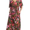 Dakini Dress - tropical sunset - rayon crepe