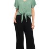 Butterfly Top - agave - rayon crepe