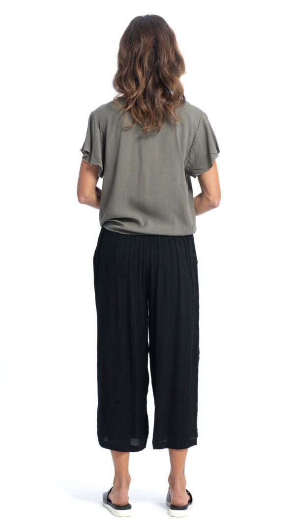 Butterfly Top - khaki - rayon crepe