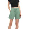Relax Shorts - agave - rayon crepe