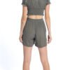 Relax Shorts - khaki - rayon crepe