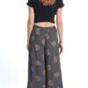 Phoenix Pants - grey gold - rayon crepe