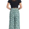 Mesa Pants - jade floral - rayon crepe