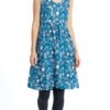 Rachel Dress - royal ikat - rayon