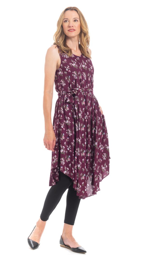 Evelyn Dress - plum