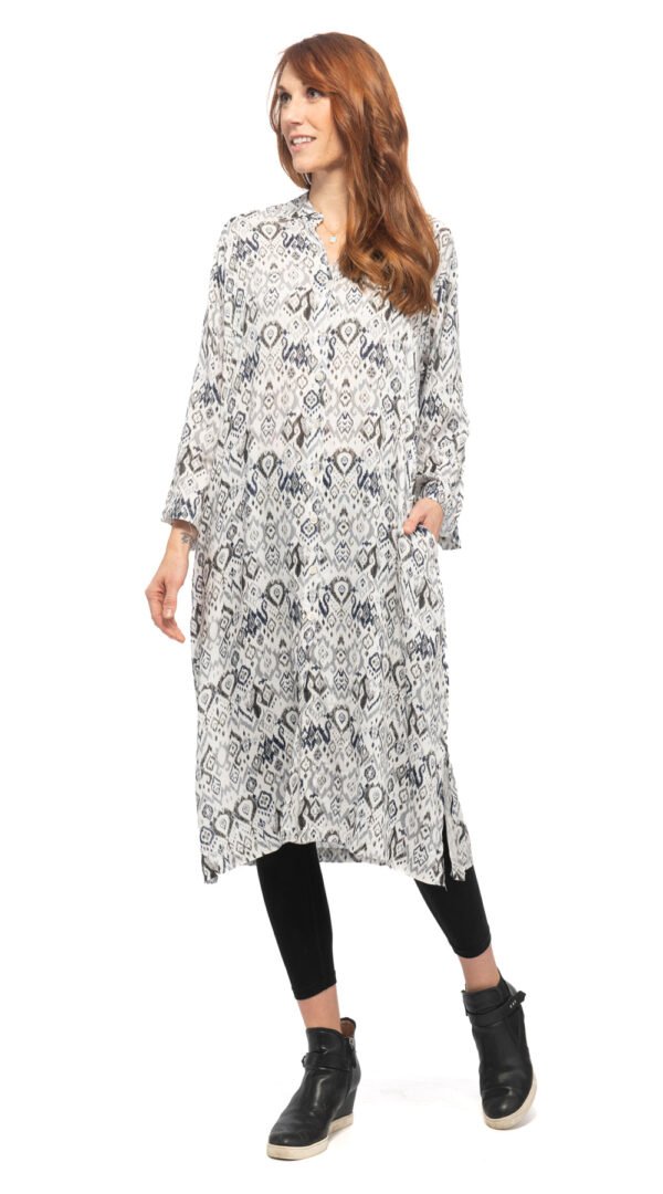 RP7231-WI-2 Katerina Jacket - white ikat