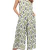 Marley Jumpsuit - olive ikat - rayon