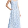 Marley Jumpsuit - peri trees - rayon