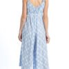 Marley Jumpsuit - peri trees - rayon