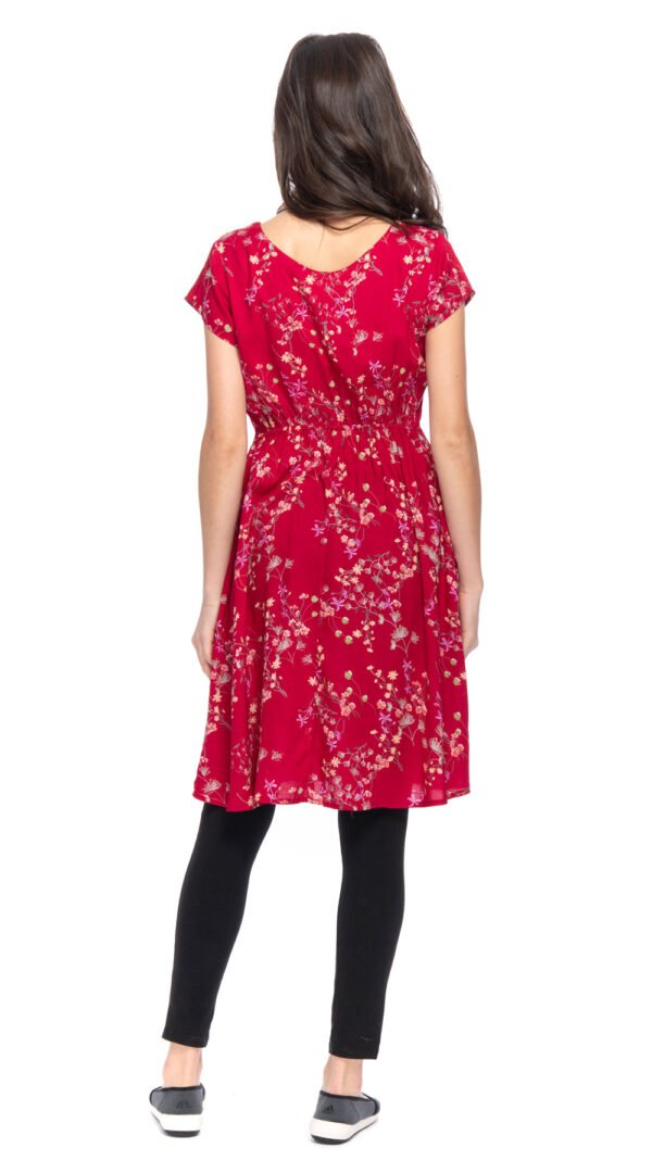 Robyn Dress - red - rayon
