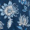 Victoria Dress - royal+white - rayon