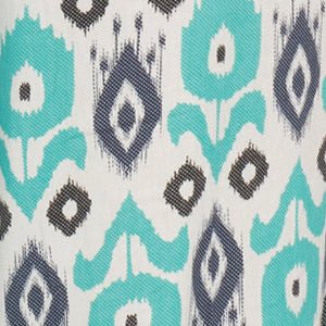 Marley Jumpsuit - turquoise ikat - rayon