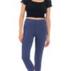 Capri Leggings - sapphire - org.cotton+modal
