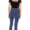Skirted Capris - sapphire- organic cotton